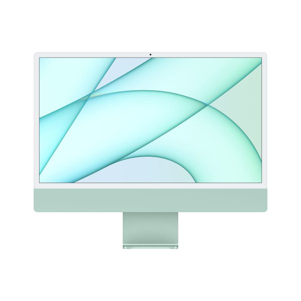 Apple iMac Apple M M1 61 cm (24") 4480 x 2520 pixels 8 GB 256 GB SSD All-in-One PC macOS Big Sur Wi-Fi 6 (802.11ax) Green