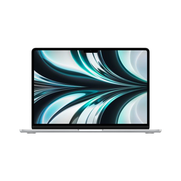 Apple MacBook Air Laptop 34.5 cm (13.6") Apple M M2 8 GB 256 GB SSD Wi-Fi 6 (802.11ax) macOS Monterey Silver