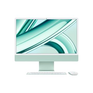 Apple iMac Apple M M3 59.7 cm (23.5") 4480 x 2520 pixels All-in-One PC 8 GB 256 GB SSD macOS Sonoma Wi-Fi 6E (802.11ax) Green
