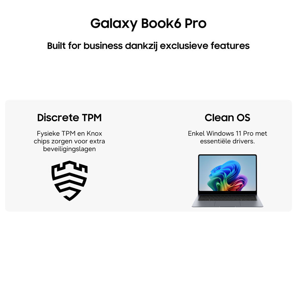 Samsung Galaxy Book6 Pro Book6 Pro 16" W11P U7 16GB 512GB Copilot+ PC Intel Core Ultra 7 356H Laptop 40.6 cm (16") Touchscreen - Image 10