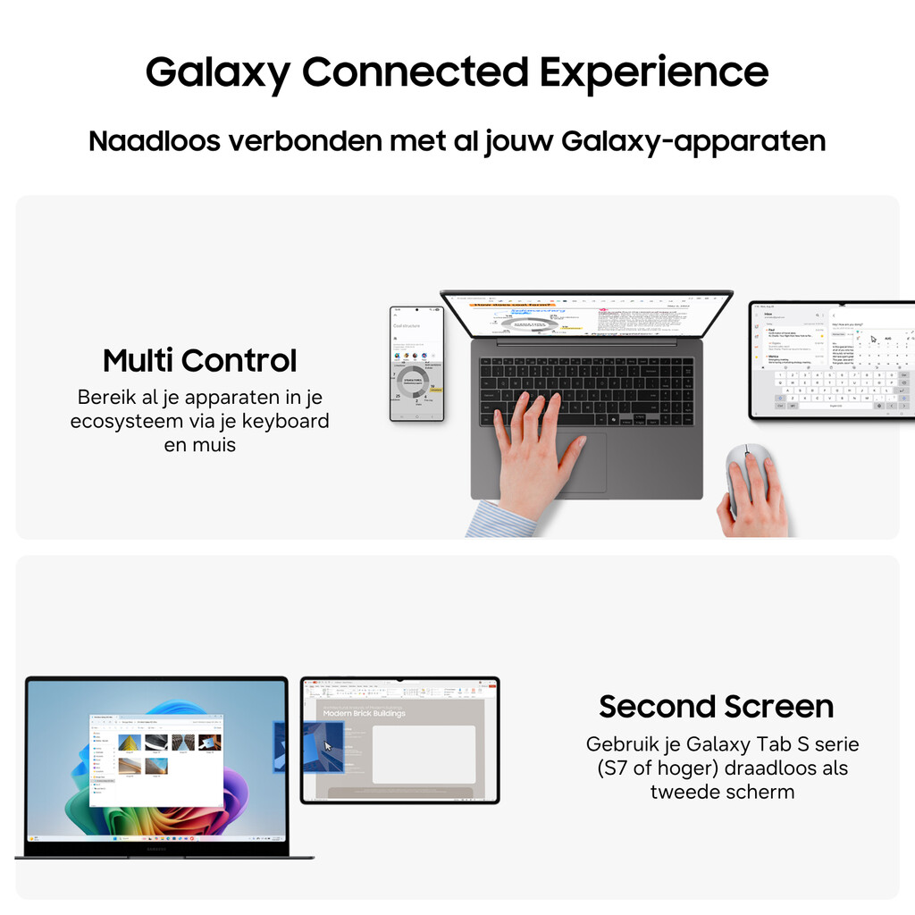 Samsung Galaxy Book6 Copilot+ PC Intel Core Ultra 5 325 Laptop 35.6 cm (14") WUXGA+ 32 GB LPDDR5x-SDRAM 512 GB SSD Wi-Fi 6E (80 - Image 14