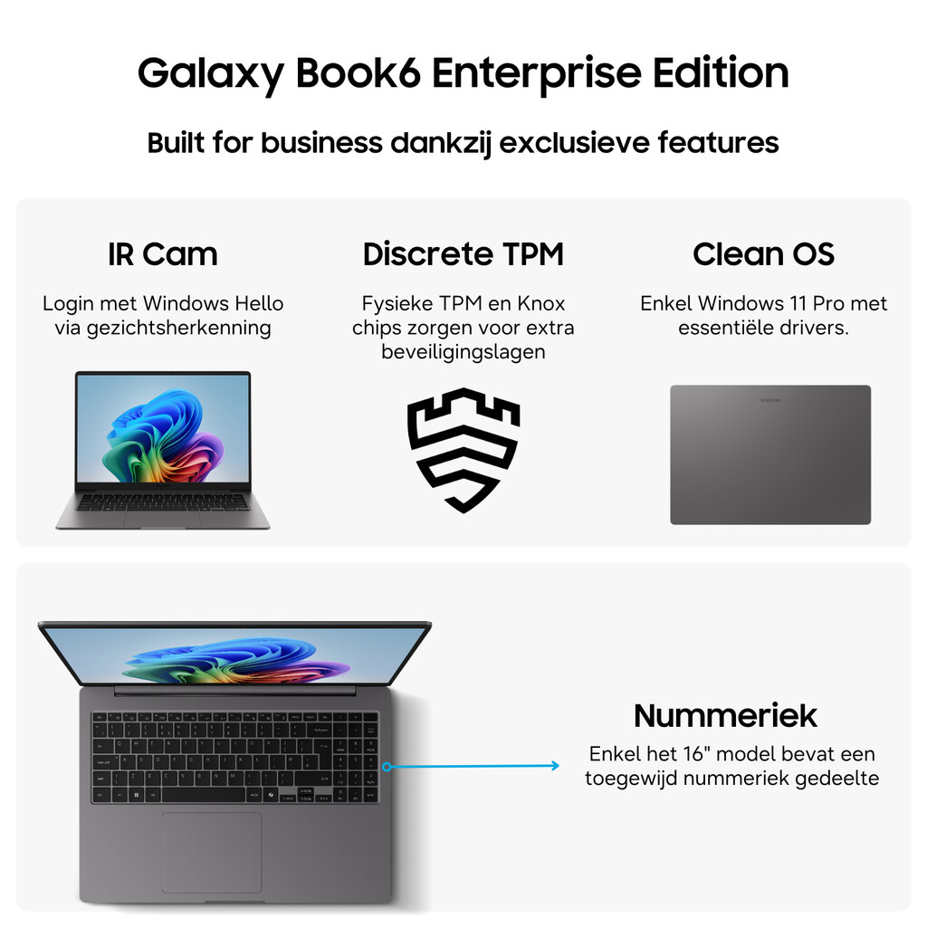 Samsung Galaxy Book6 Copilot+ PC Intel Core Ultra 5 325 Laptop 35.6 cm (14") WUXGA+ 32 GB LPDDR5x-SDRAM 512 GB SSD Wi-Fi 6E (80 - Image 10