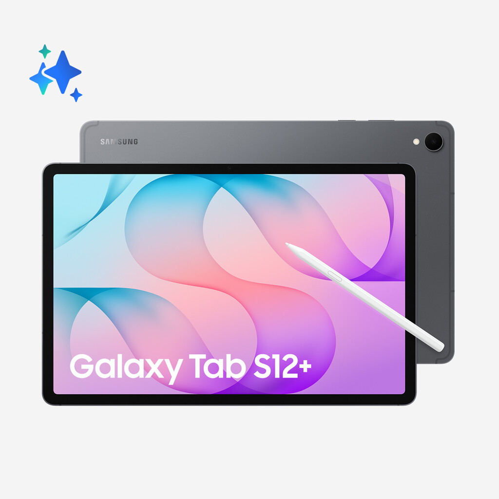 Samsung Galaxy Tab S12+ Wi-Fi 256 GB 32 cm (12.6") 12 GB Wi-Fi 6 (802.11ax) Grey